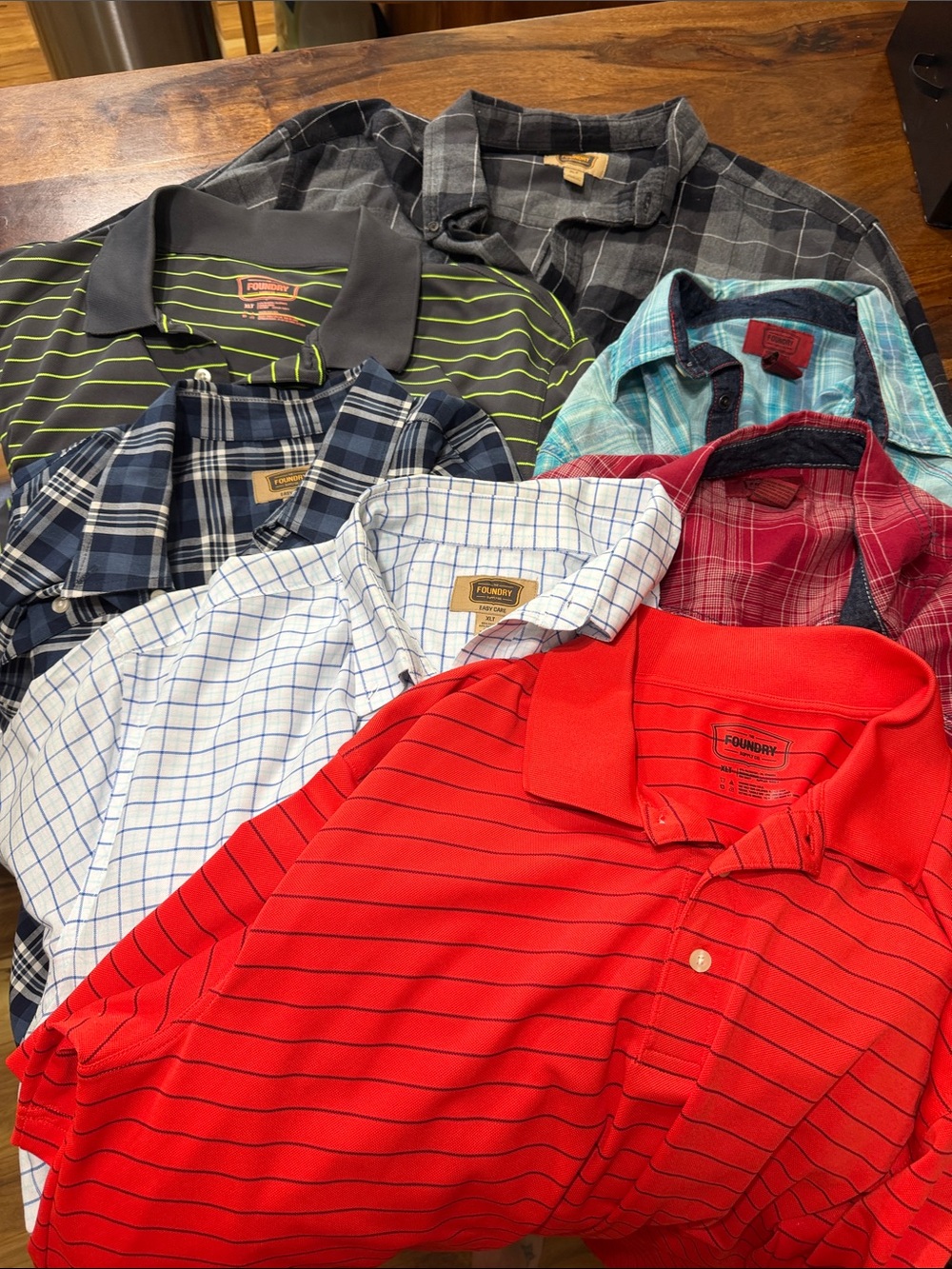 The Foundry Supply Co. XLT bundle of 7 shirts